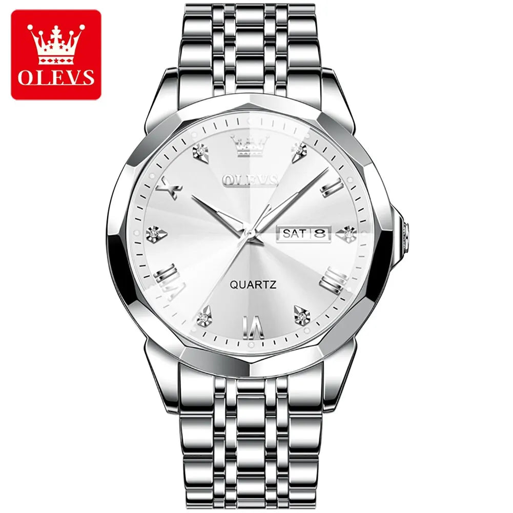 OLEVS® Reloj Cuarzo de Lujo